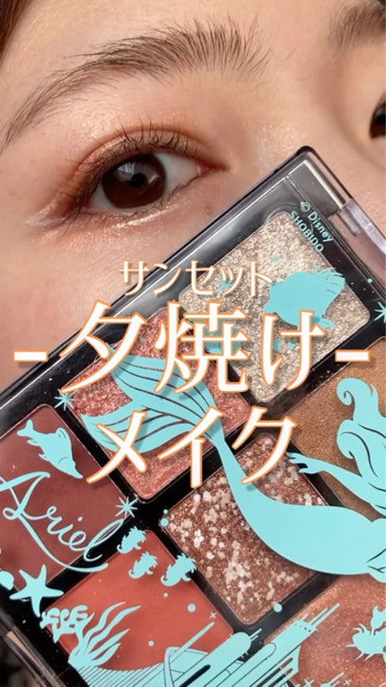 DQDNアイシャドウパレット AR/SHOBIDO/アイシャドウパレットの動画クチコミ1つ目