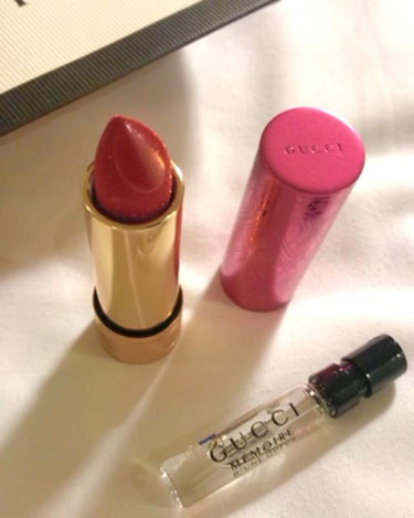  Rouge à Lèvres Lunaison Lipstick/GUCCI/口紅を使ったクチコミ（2枚目）