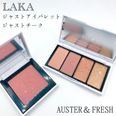 ジャストチーク 06 AUSTER/Laka/パウダーチークを使ったクチコミ（1枚目）