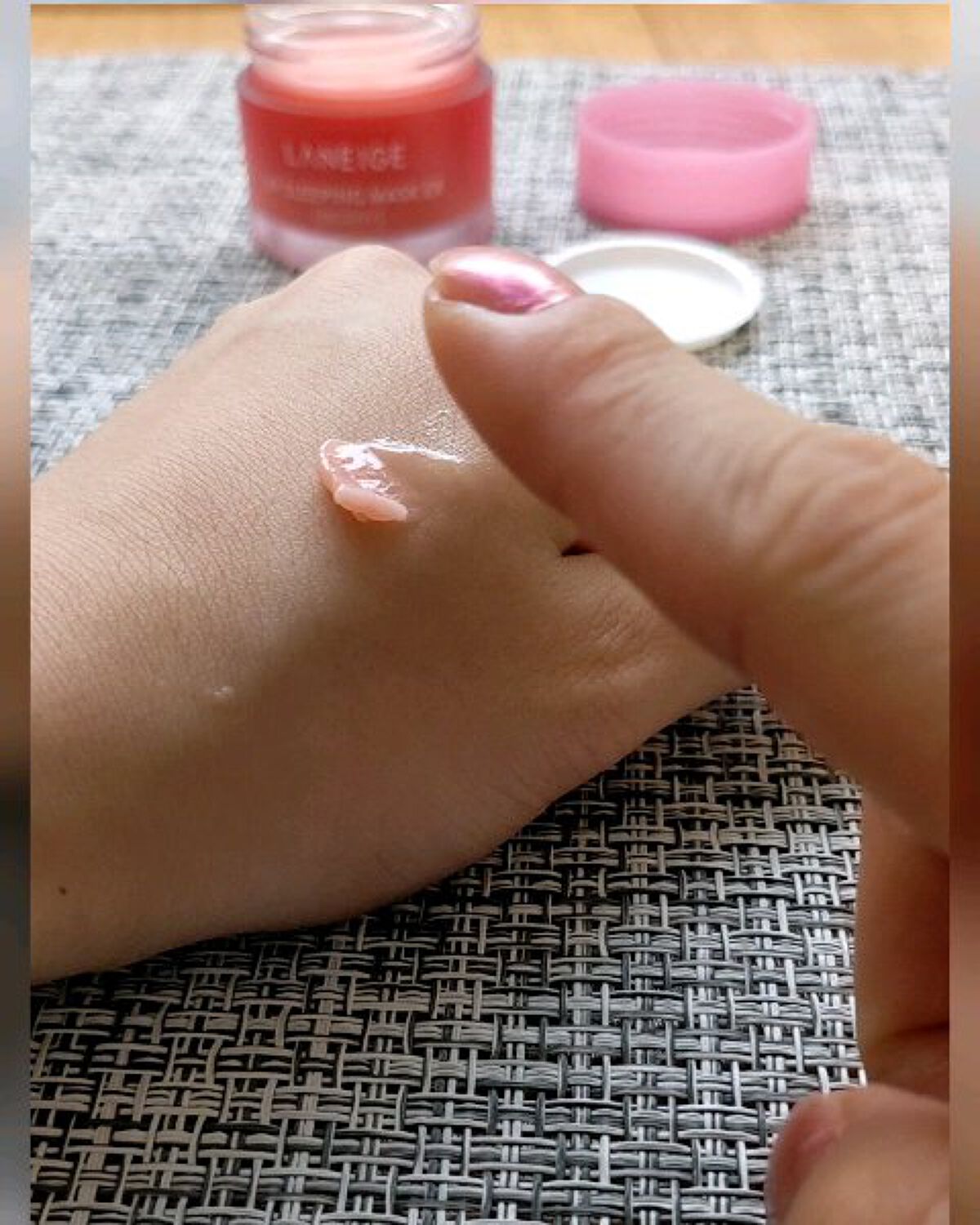 リップスリーピングマスク/LANEIGE/リップバームを使ったクチコミ（3枚目）