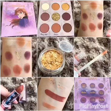 ColourPop×アナと雪の女王2 コスメキット/ColourPop/メイクアップキットの動画クチコミ1つ目