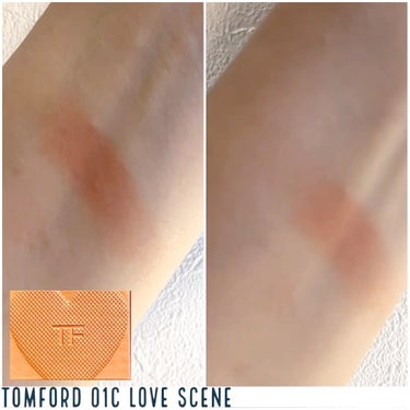 トム フォード パウダー ブラッシュ（ラブ コレクション） 01C ラブ シーン/TOM FORD BEAUTY/パウダーチークを使ったクチコミ（3枚目）