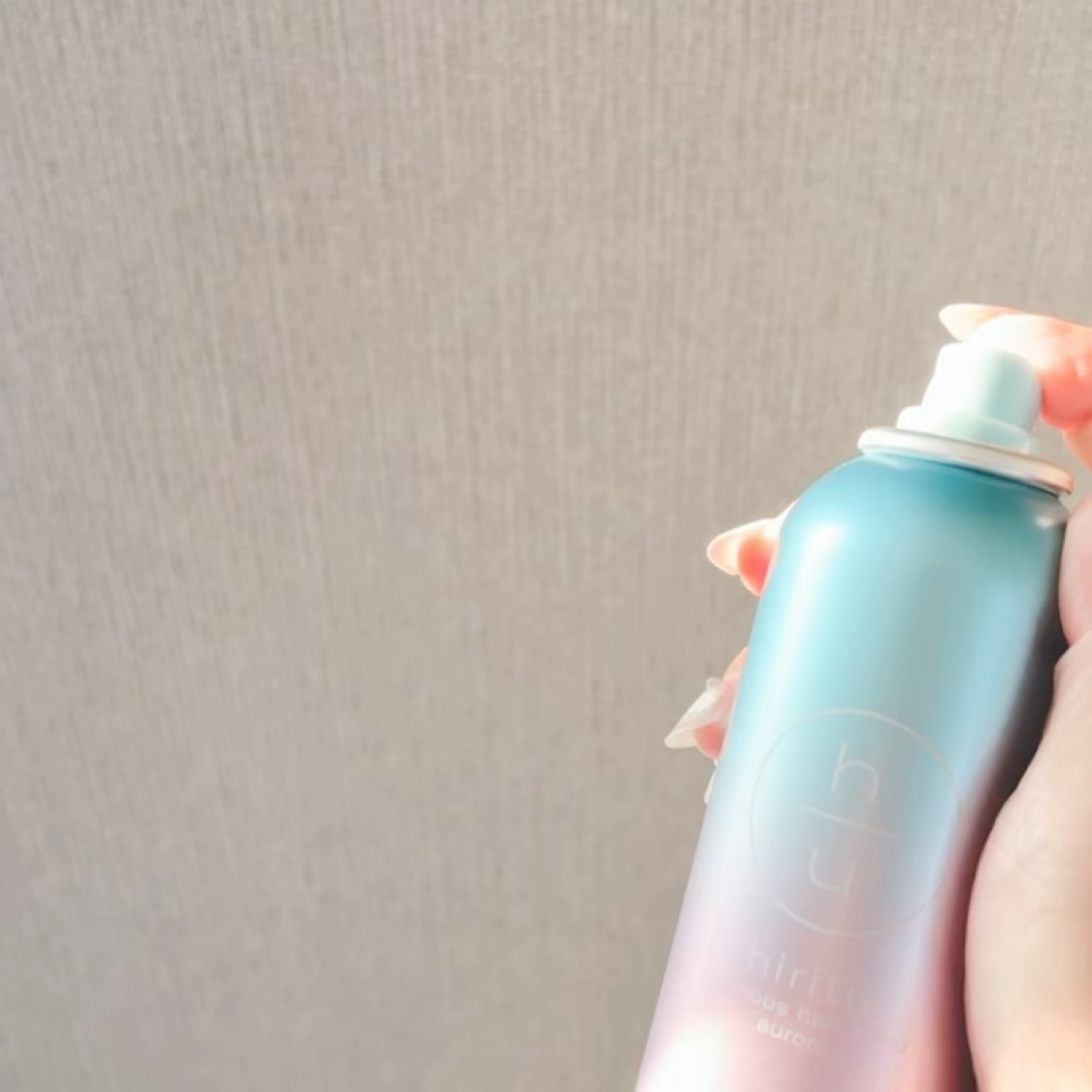  ヒリツ　ルミナスヘアスプレー/hiritu/ヘアスプレーを使ったクチコミ（2枚目）