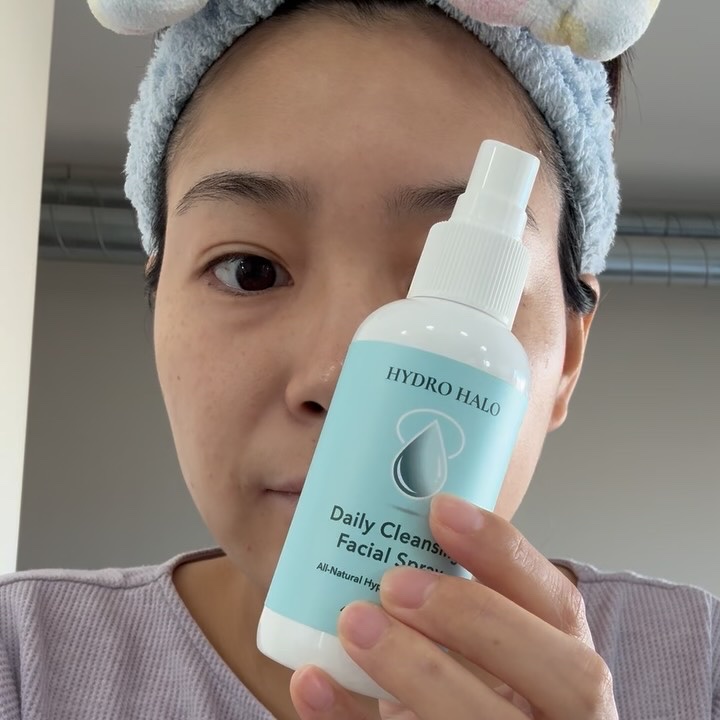 HYDRO HALO Daily Cleansing Facial Spray/Hydro Halo/ミスト状化粧水を使ったクチコミ（2枚目）