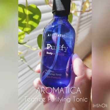 ティーツリーピュリファイングトニック/AROMATICA/頭皮ケアを使ったクチコミ（1枚目）