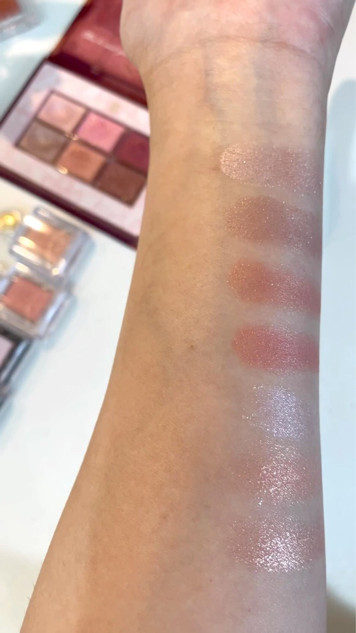 ナイストゥミーチュートランク/MAJOLICA MAJORCA/アイシャドウパレットを使ったクチコミ（3枚目）