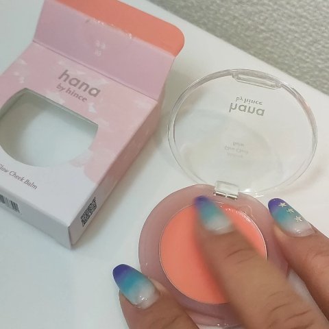 メルティンググロウチークバーム/hana by hince/ジェル・クリームチークの動画クチコミ4つ目