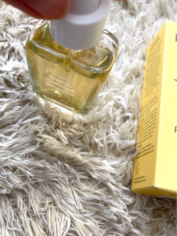 プロポリスエナジーカーミングアンプル/By Wishtrend/美容液を使ったクチコミ（3枚目）