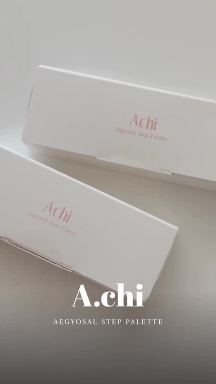 AEGYOSAL STEP PALETTE/A.chi/アイシャドウパレットの人気ショート動画