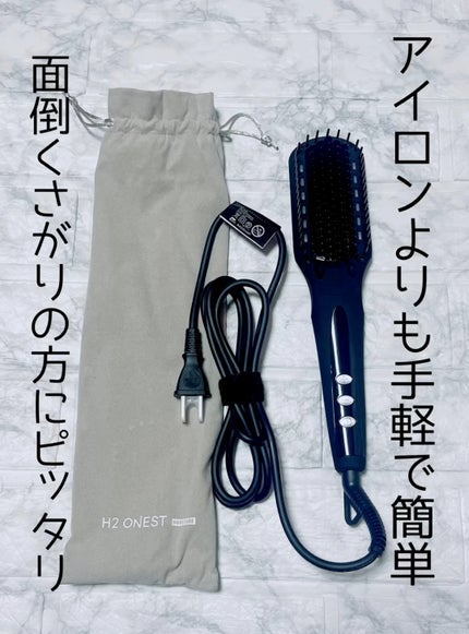 ストレートヒートブラシ/H2 ONEST/ストレートアイロンの人気ショート動画