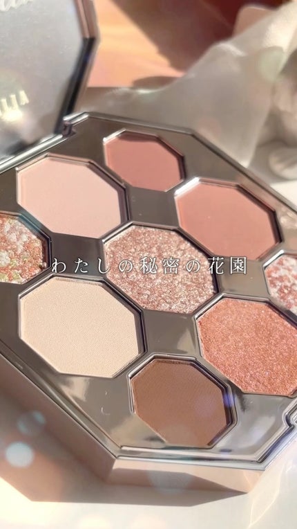 シークレットガーデンパレット #ティーパーティー (GENTLE SUNSHINE COLLECTION)/DEAR DAHLIA/マルチパレットの人気ショート動画