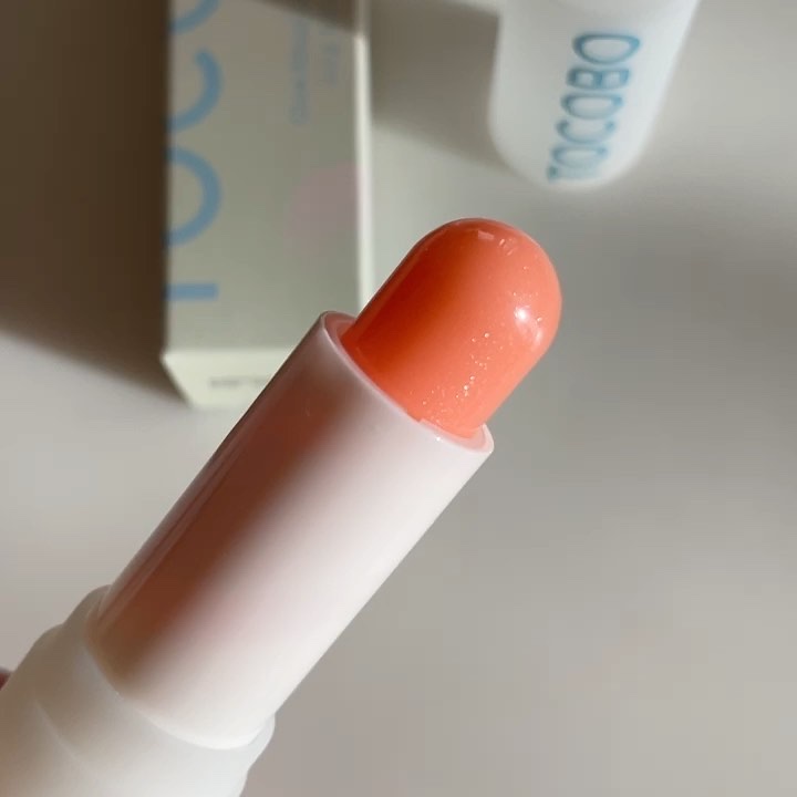 グラスティンティッドリップバーム/TOCOBO/リップバームを使ったクチコミ（3枚目）