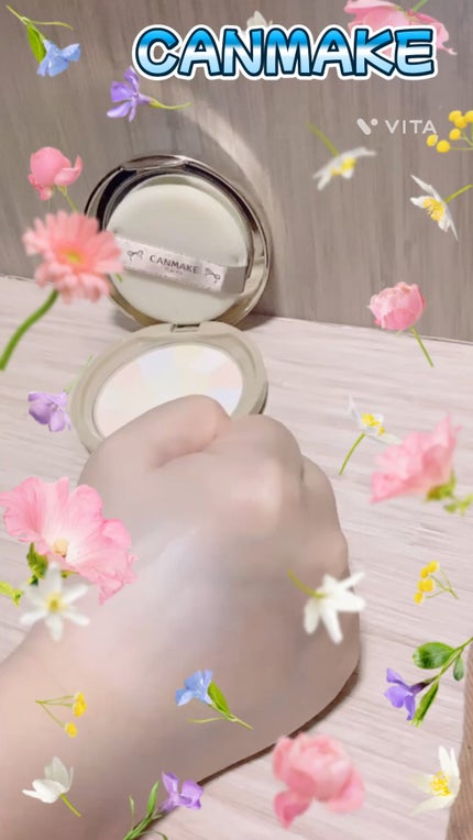 マシュマロフィニッシュパウダー ~Abloom~/キャンメイク/プレストパウダーの人気ショート動画