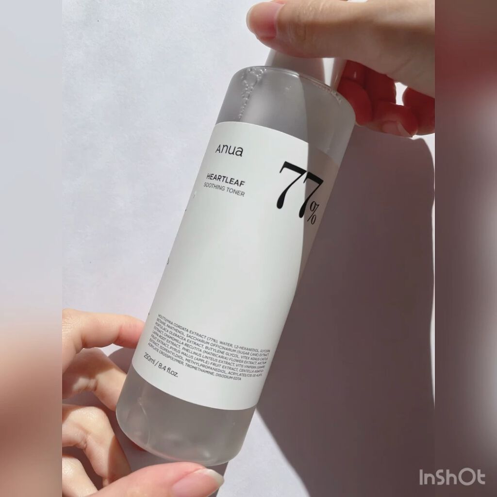 ドクダミ 77 スージングトナー/Anua/化粧水を使ったクチコミ（1枚目）
