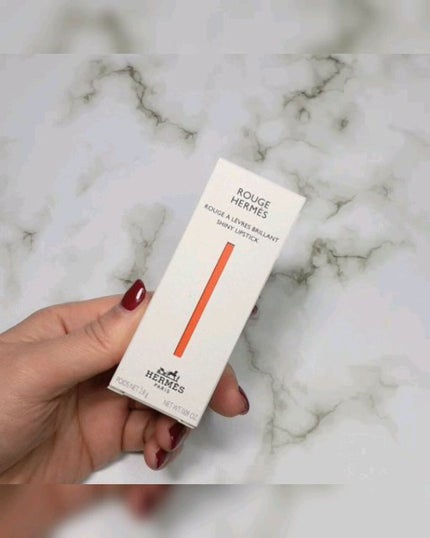 ルージュ エルメス ルージュ ア レーヴル ブリヤン/エルメス/口紅を使ったクチコミ(1枚目)
