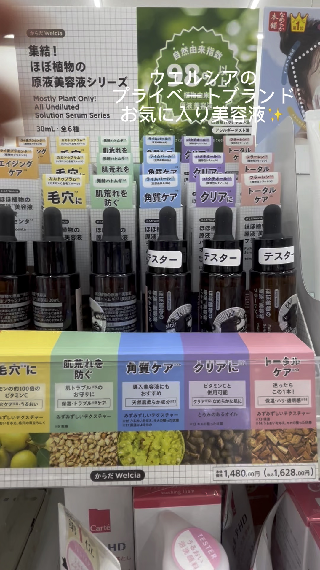 ほぼ植物の原液美容液バクチオール/からだWelcia・くらしWelcia/美容液を使ったクチコミ（1枚目）