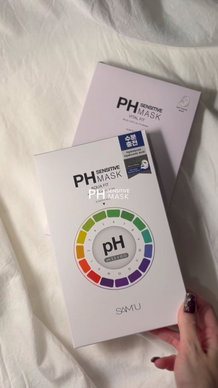 PHセンシティブマスク アクアフィット/SAM'U/シートマスク・パックの人気ショート動画