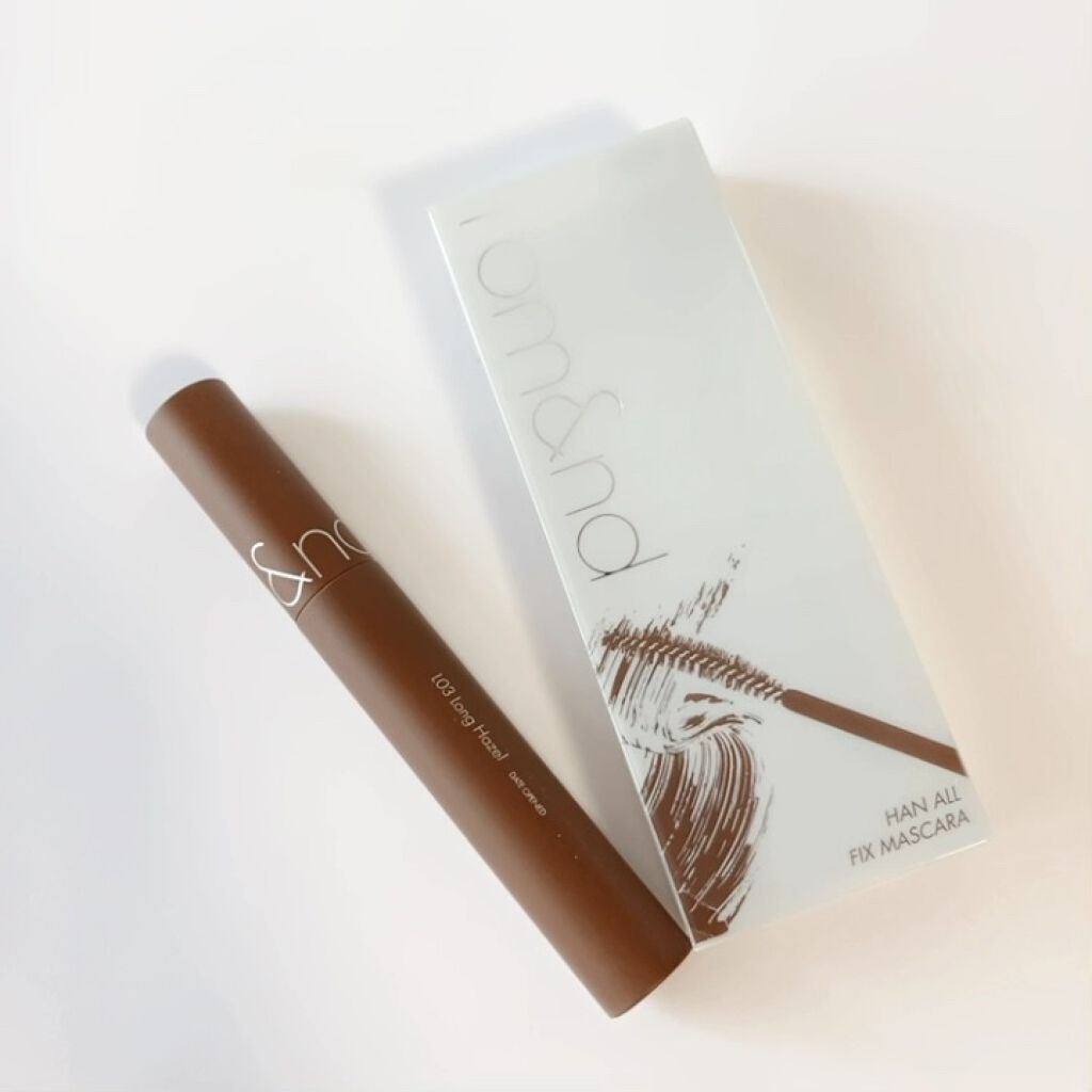 ハンオールフィックスマスカラ/rom&nd/マスカラを使ったクチコミ（1枚目）