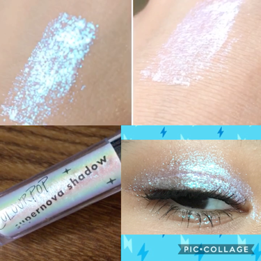 ColourPop Supernova Shadowのクチコミ「自分でも「私カラーポップの回し者かな？」ってくらいカラーポップ率高いですよね
可愛いからしょう.....」（2枚目）