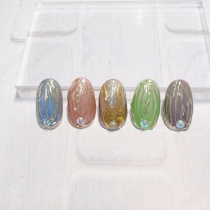 Shadow Clear/ネイル工房/ジェルネイルの人気ショート動画