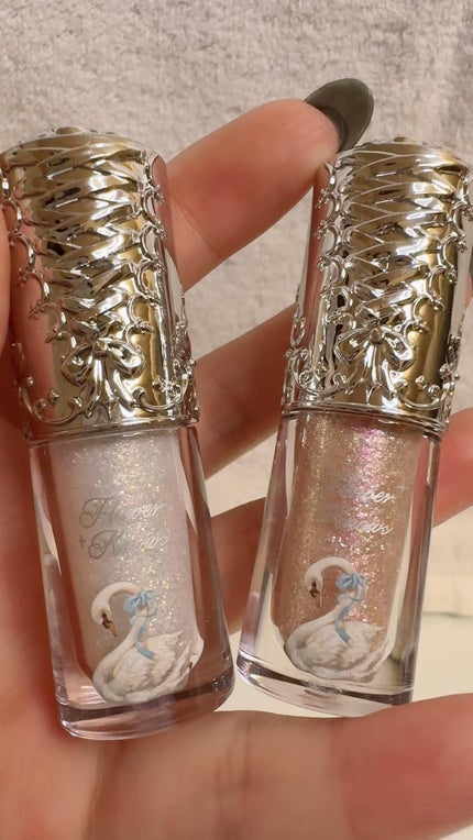 フラワーノーズ スワンバレエシリーズ リキッドアイシャドウ/FlowerKnows/リキッドアイシャドウの人気ショート動画