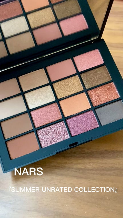 サマーアンレイテッド アイシャドーパレット/NARS/アイシャドウパレットの人気ショート動画