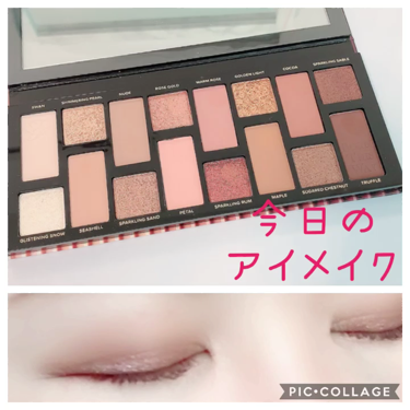 ボーン ディス ウェイ ザ ナチュラル ヌード アイシャドウ パレット/Too Faced/アイシャドウパレットを使ったクチコミ（1枚目）