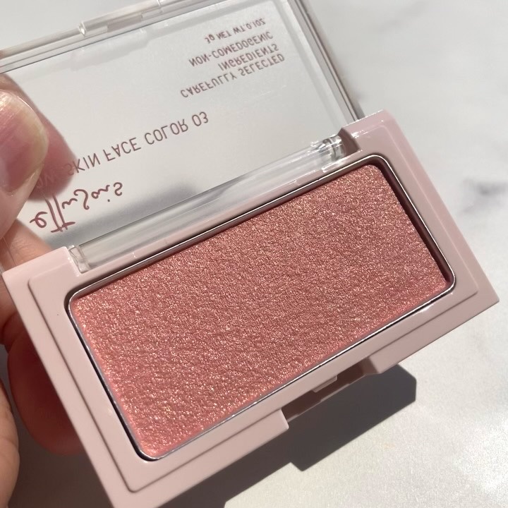 エテュセ グロウスキン フェイスカラー/ettusais/パウダーチークを使ったクチコミ（3枚目）