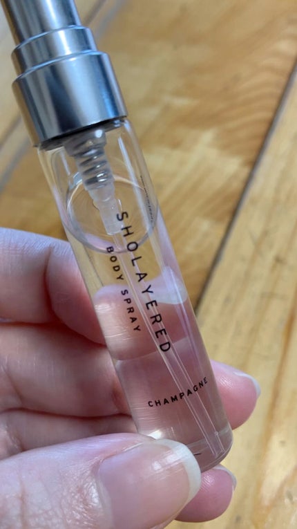 ボディスプレー フレッシュペア/SHOLAYERED/香水(その他)の動画クチコミ5つ目