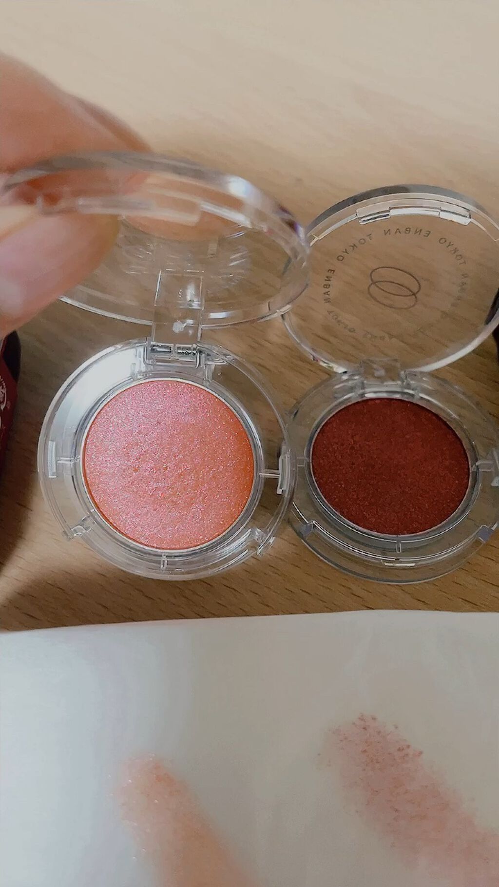 マルチグリッターカラー/ENBAN TOKYO/単色アイシャドウの動画クチコミ5つ目