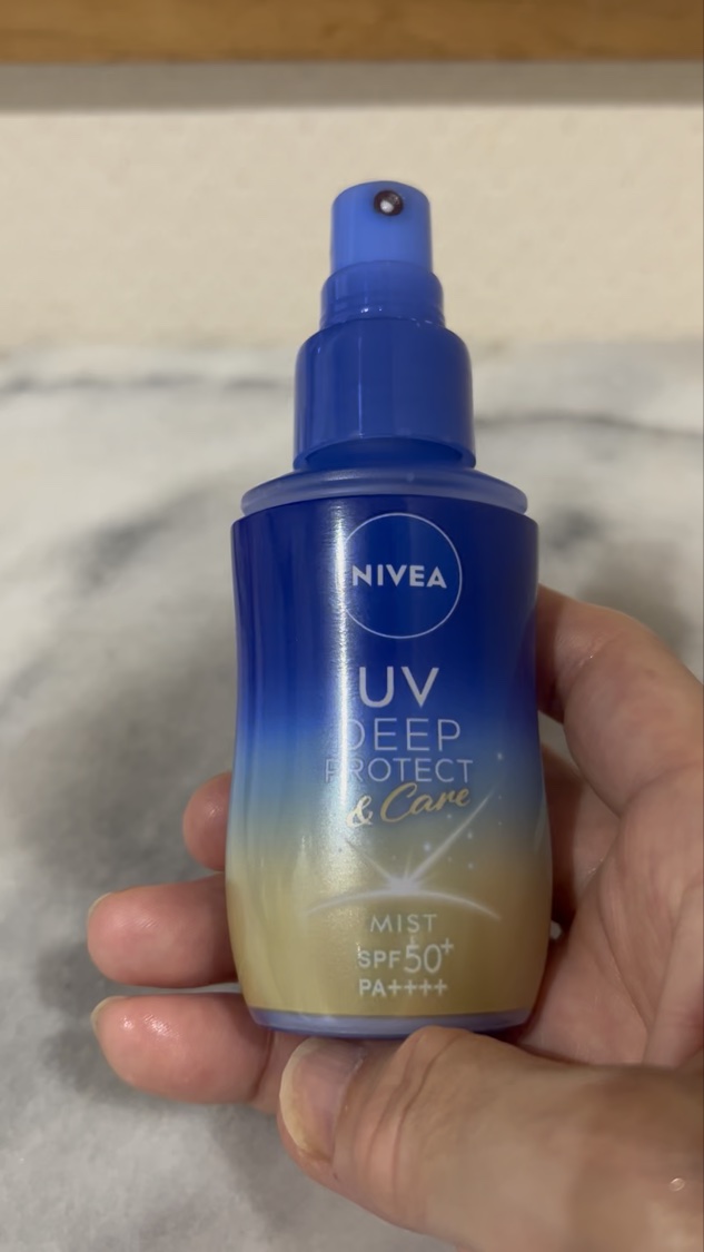 ニベアUV ディーププロテクト＆ケア ミルクミスト/ニベア/日焼け止めミスト・スプレーを使ったクチコミ（3枚目）