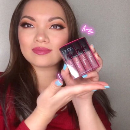 LIQUD MATTEリップ/Huda Beauty/口紅を使ったクチコミ(1枚目)