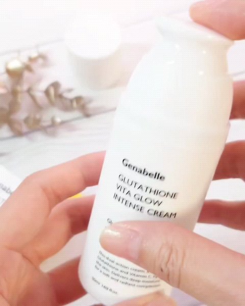 グルタチオンビタグローインテンスクリーム/Genabelle/フェイスクリームを使ったクチコミ（3枚目）