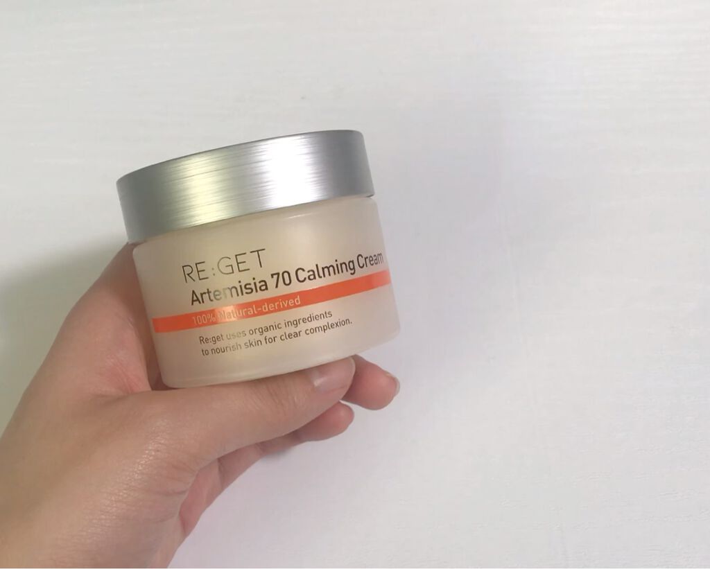 カワラヨモギ70カーミングクリーム/RE:GET/フェイスクリームの動画クチコミ2つ目