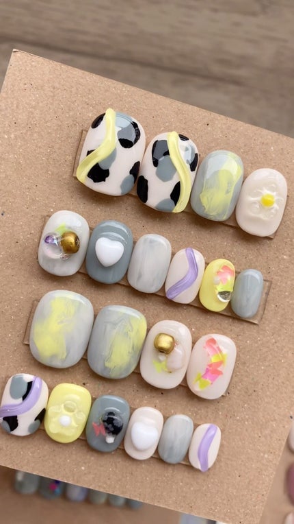 ラブリーカラージェル/グレースジェル/ジェルネイルを使ったクチコミ(1枚目)