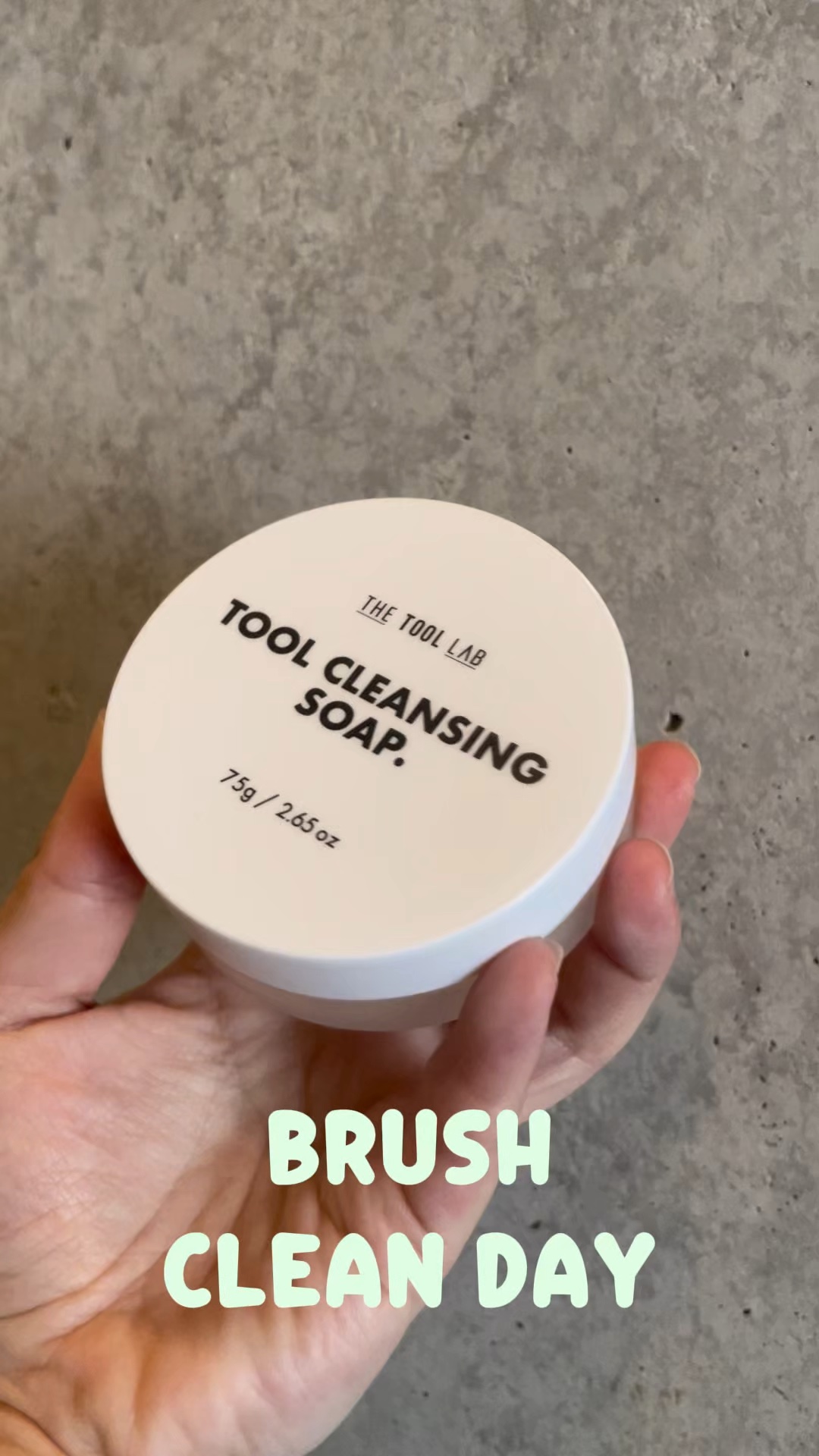 THE TOOL LAB ブラシ&パフクレンザー/THE TOOL LAB/その他化粧小物を使ったクチコミ（1枚目）