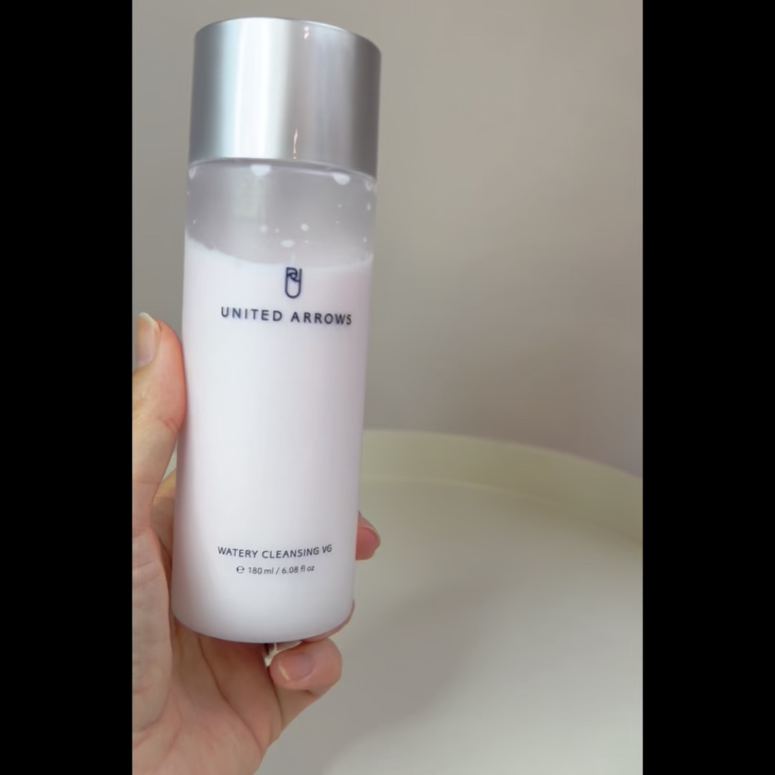 ウォータリークレンジング VG/UNITED ARROWS BEAUTY/クレンジングウォーターの動画クチコミ5つ目