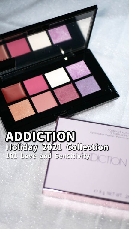 コンパクトアディクション “エターナル イン ピンク”/ADDICTION/アイシャドウパレットを使ったクチコミ(1枚目)