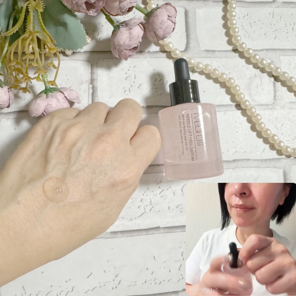 メディリフト ニードルリフトピールセラム/YA-MAN TOKYO JAPAN/美容液の動画クチコミ3つ目