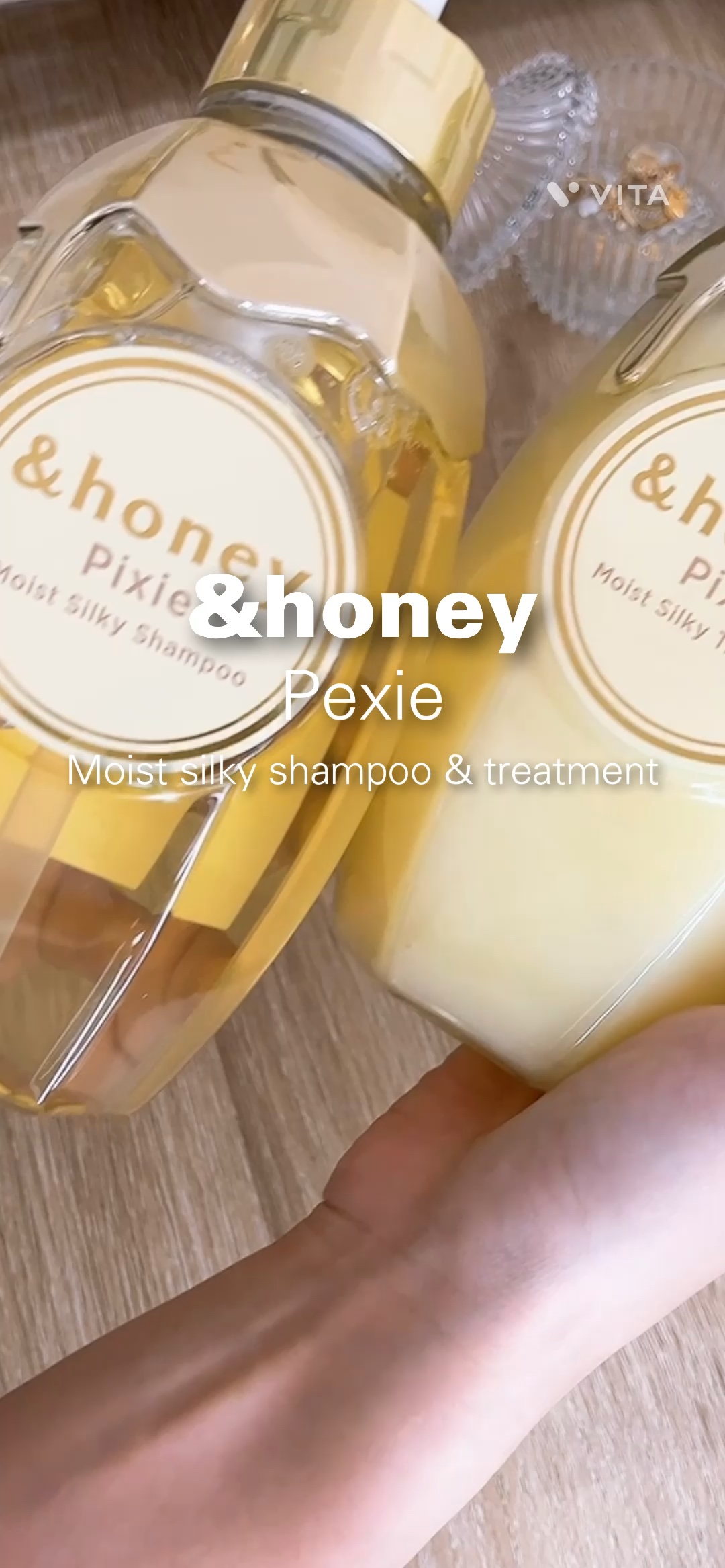 アンドハニー ピクシー モイストシルキー シャンプー1.0/ヘアトリートメント2.0/&honey/市販シャンプーの人気ショート動画