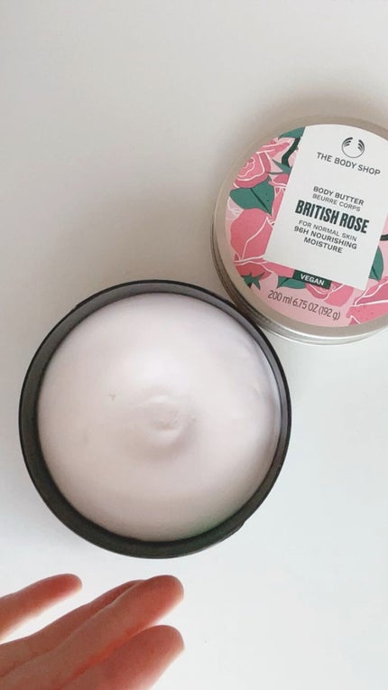 ボディバター ブリティッシュローズ/THE BODY SHOP/ボディクリームの人気ショート動画
