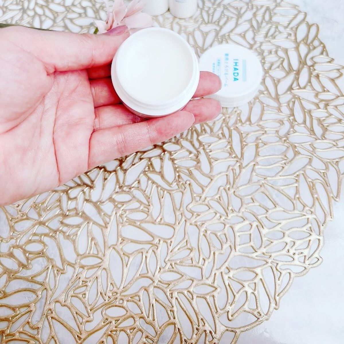 イハダ 薬用バーム【医薬部外品】/IHADA/フェイスバームを使ったクチコミ（3枚目）