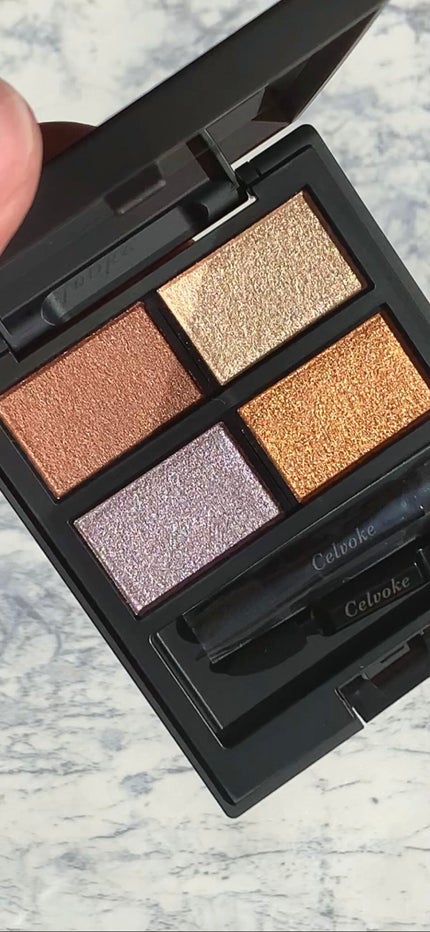 セルヴォーク ヴァティック アイパレット/Celvoke/アイシャドウパレットの人気ショート動画