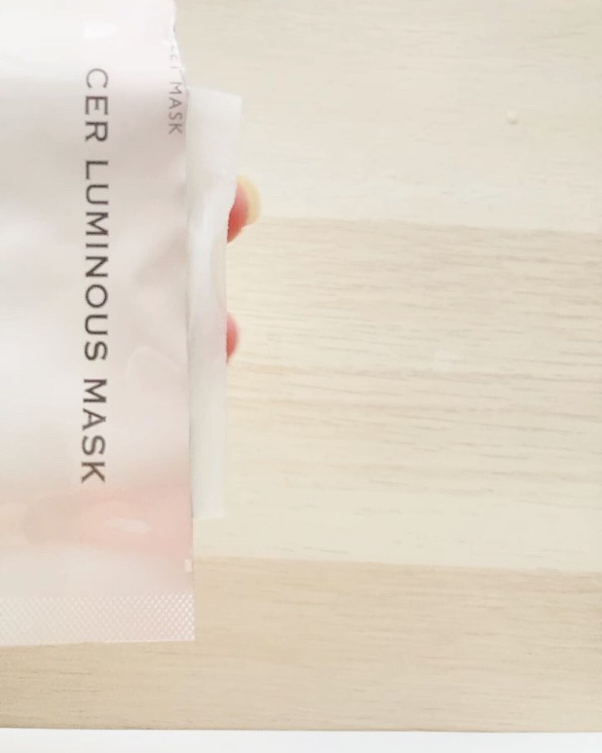 ルミナスマスク   (ケアクリーム付き) /cerXcer/シートマスク・パックを使ったクチコミ（2枚目）