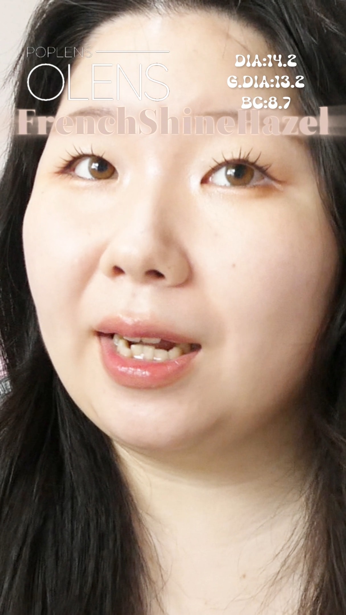 FrenchShine1day/OLENS/ワンデー（１DAY）カラコンを使ったクチコミ（1枚目）