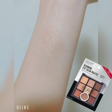 UR GLAM　BLOOMING EYE COLOR PALETTE/U R GLAM/アイシャドウパレットを使ったクチコミ（1枚目）