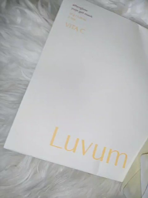 ラビューム アフターグロウ ゆずゲルマスク/Luvum/シートマスク・パックを使ったクチコミ（2枚目）