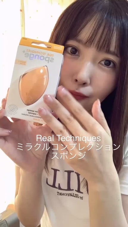 Miracle Complexion Sponge/Real Techniques/パフ・スポンジの人気ショート動画