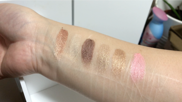 シャイニーシャドウ N/excel/単色アイシャドウを使ったクチコミ（3枚目）