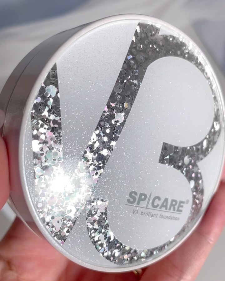 V3 ブリリアント ファンデーション/SPICARE/クッションファンデーションを使ったクチコミ（2枚目）
